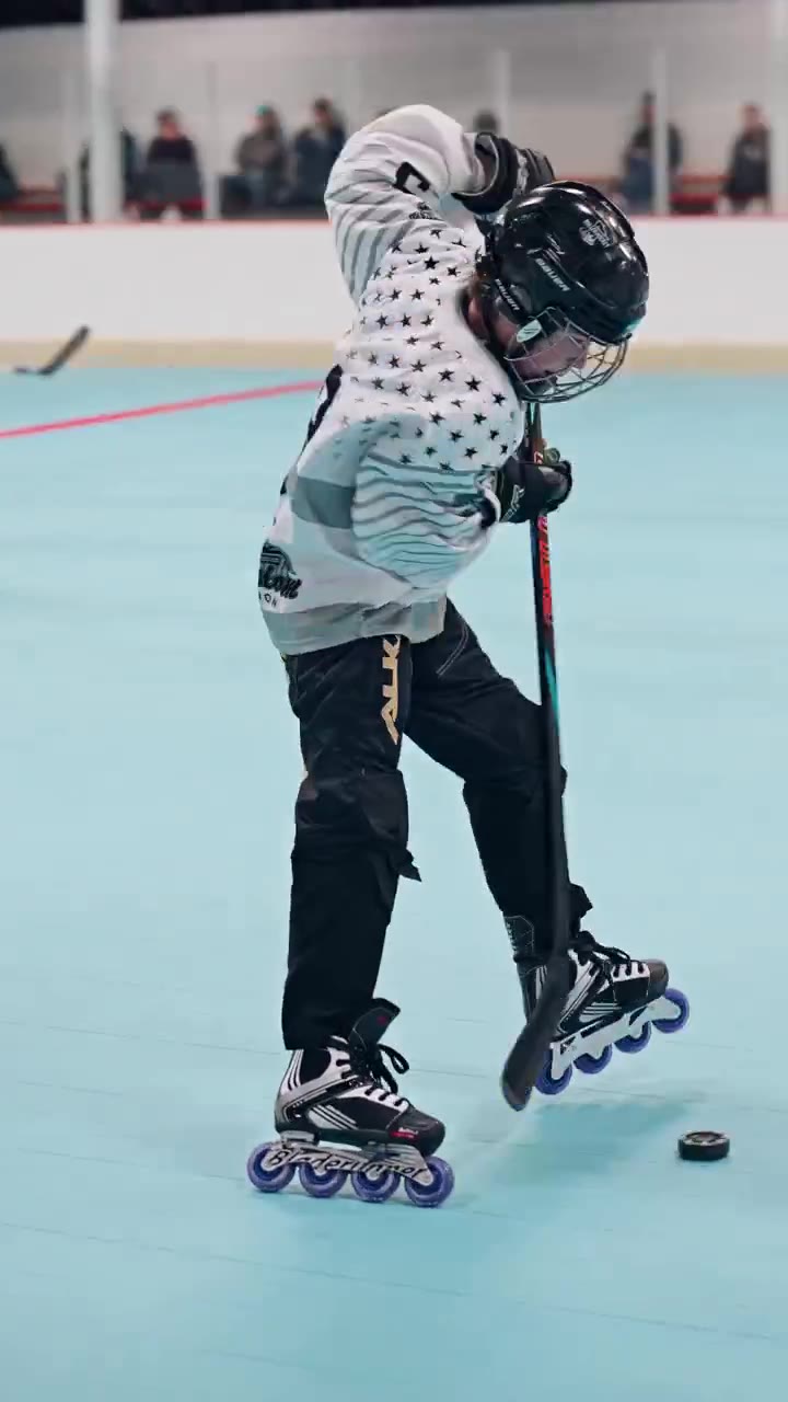 Roller hockey game day video
